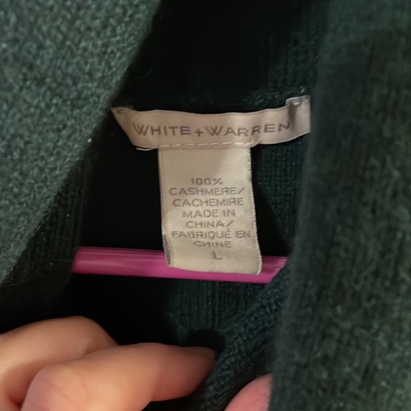 White & Warren 100% cashmere sweater tunic - Picture 5 of 5